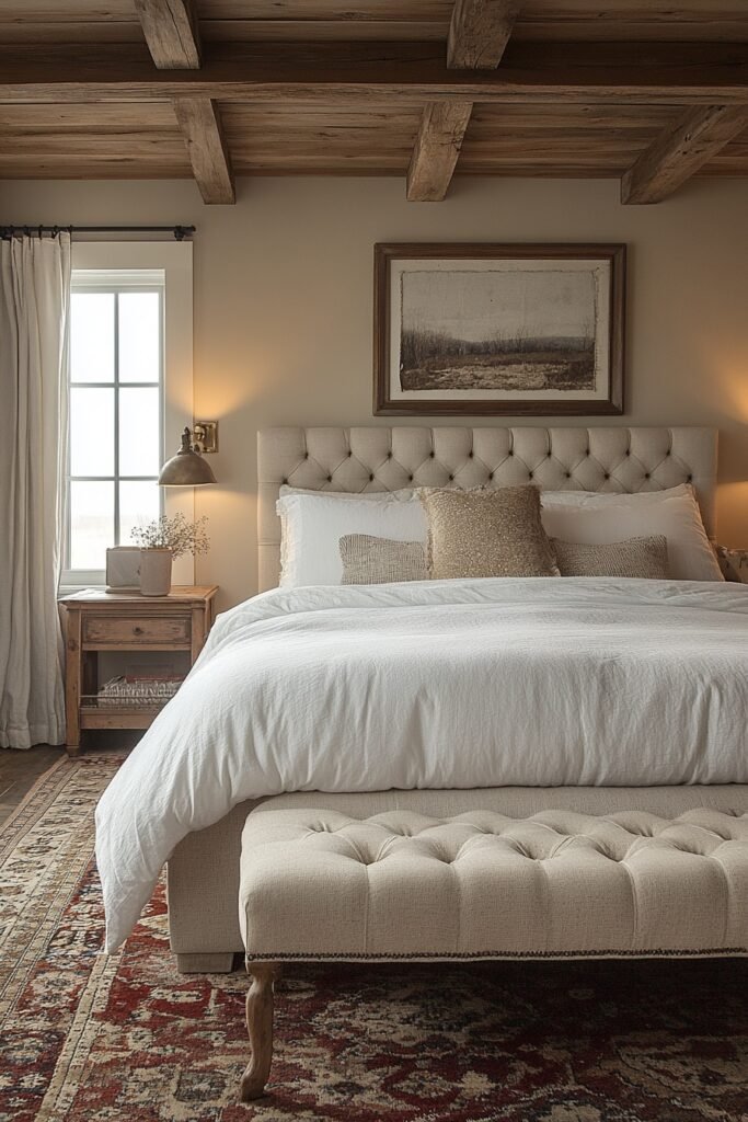 Reclaimed and Restful Bedroom