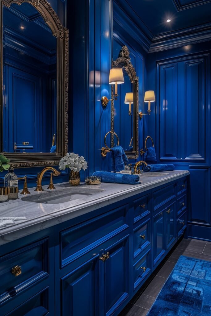 29 Blue Bathroom Decor Ideas For A Vibrant Yet Peaceful Ambiance