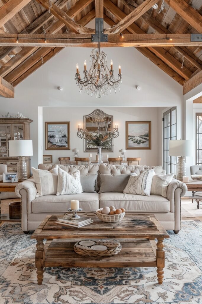 Rustic Elegance in Barndominium Interiors