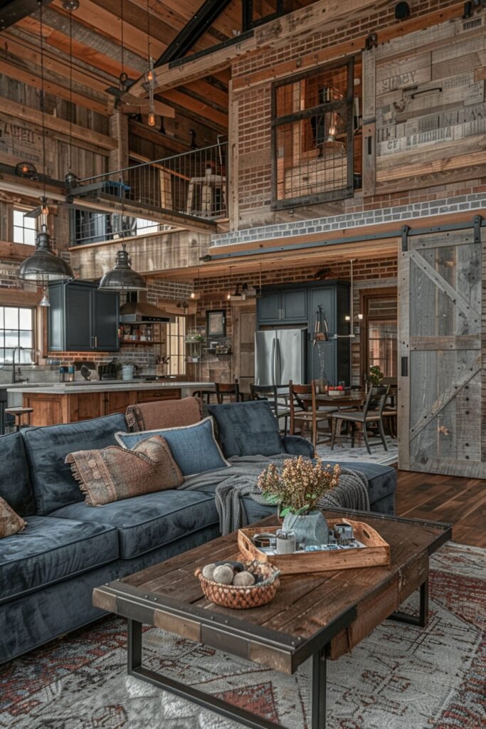 Rustic Industrial Barndominium Mix