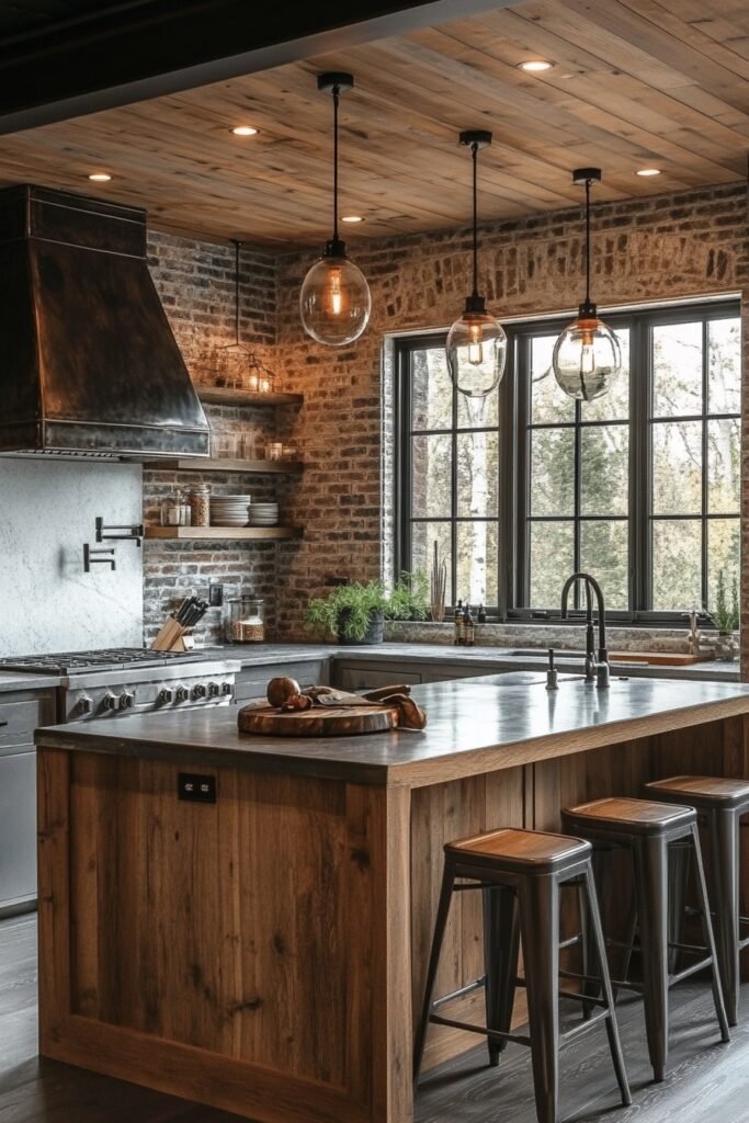 Rustic Industrial Retreat