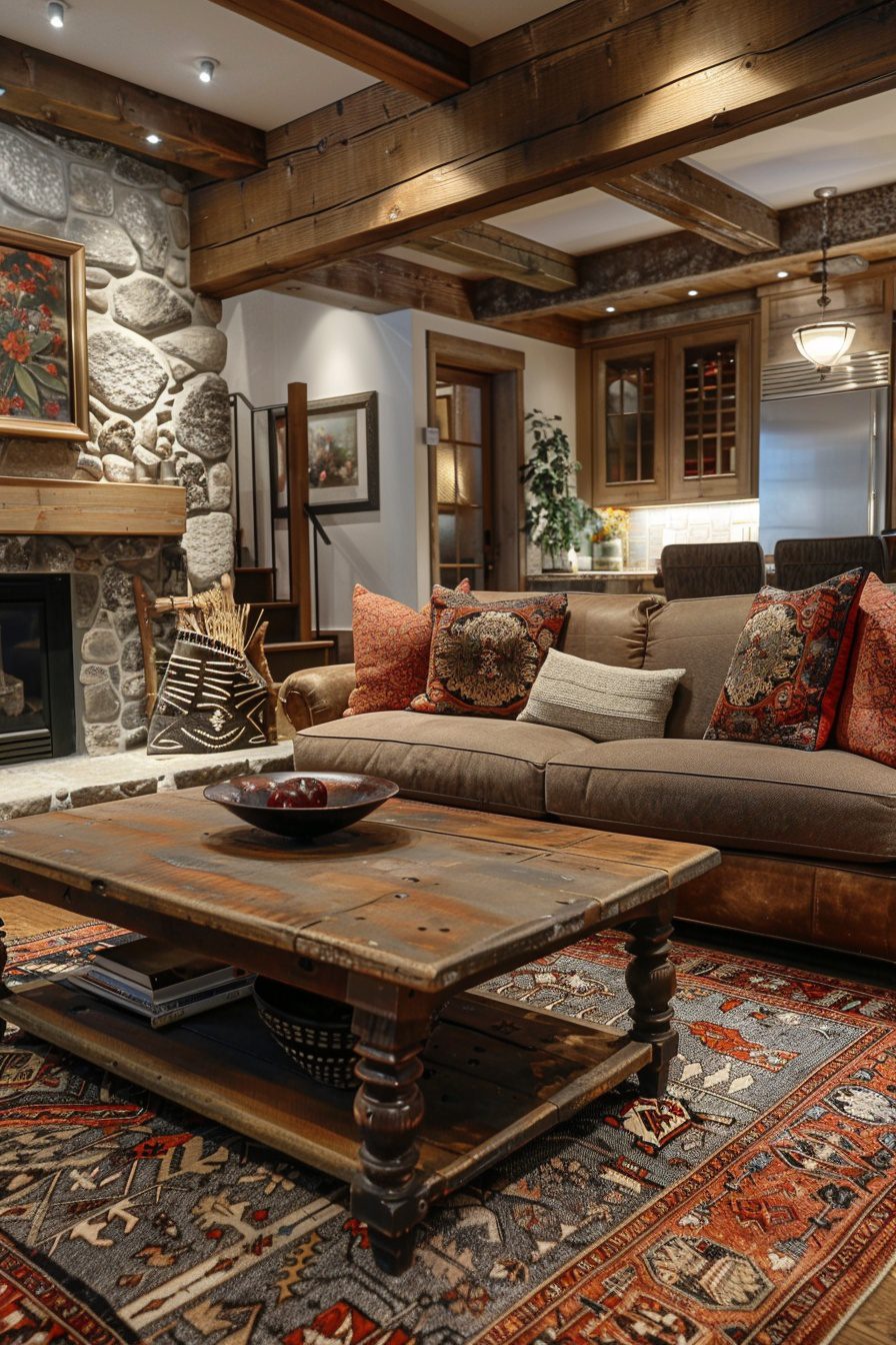 Comforting Textured Apartment Decor For Retirees