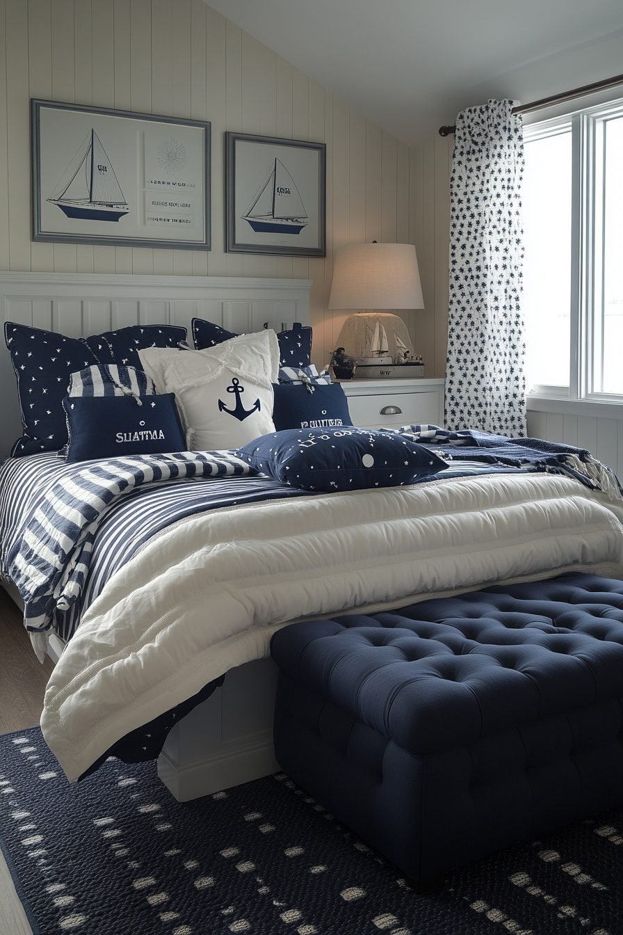 29 Coastal Farmhouse Bedroom Ideas To Create Your Dream Seaside Escape