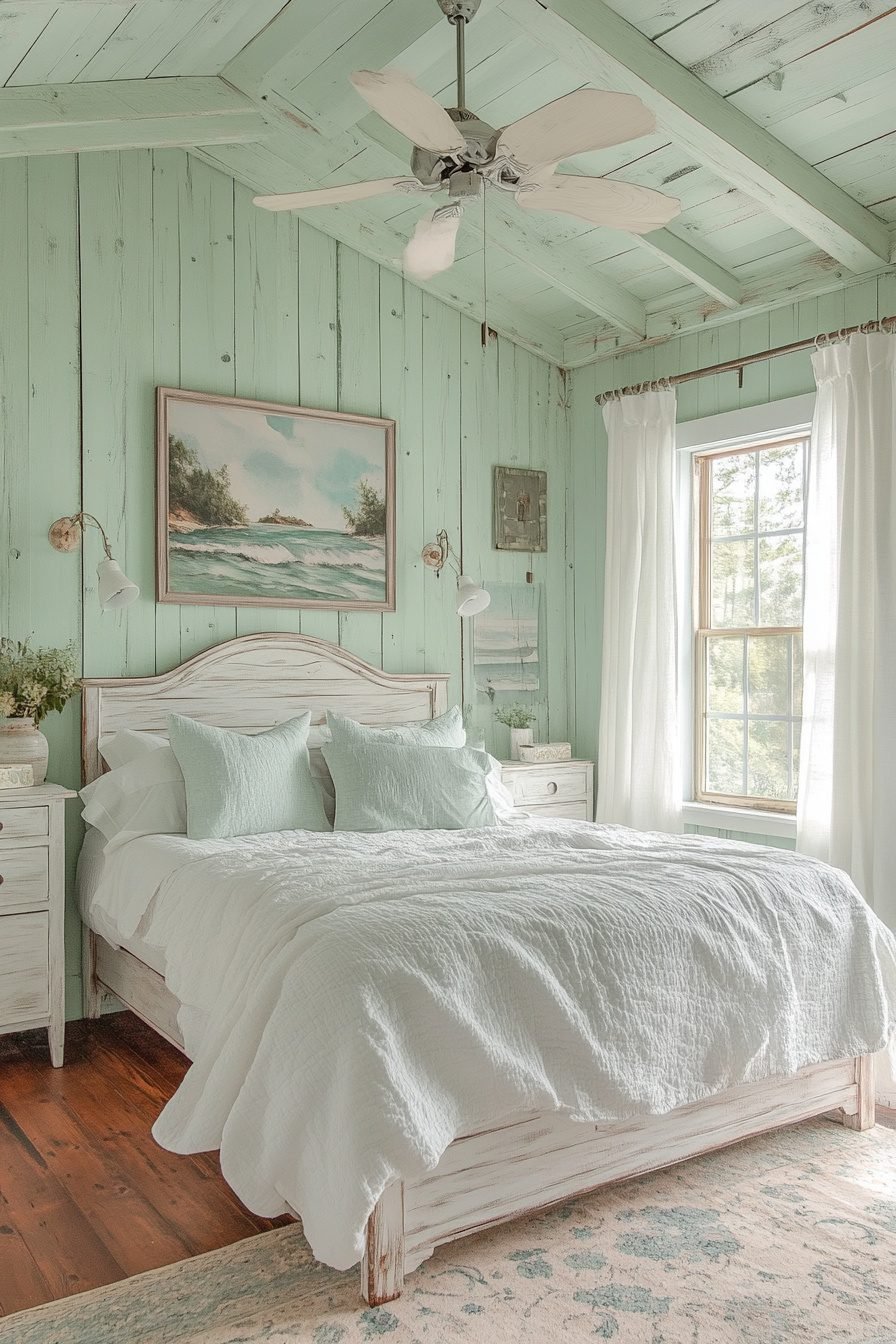 29 Coastal Farmhouse Bedroom Ideas To Create Your Dream Seaside Escape ...