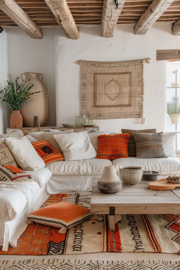 Scandi Boho Living Room Inspiration