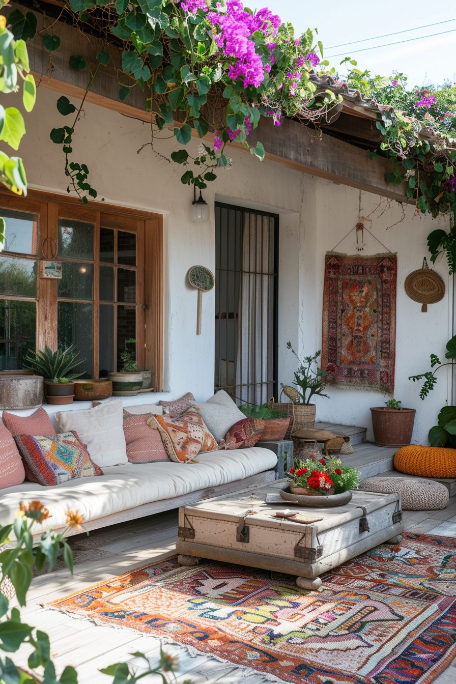 29 Scandi Boho Patio Ideas To Transform Your Backyard Into A Retreat ...