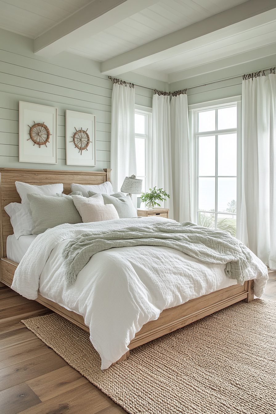 29 Coastal Farmhouse Bedroom Ideas To Create Your Dream Seaside Escape ...