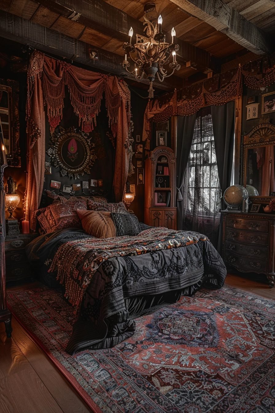 29 Rustic Boho Witchy Bedroom Ideas For A Touch Of Magic Learn California