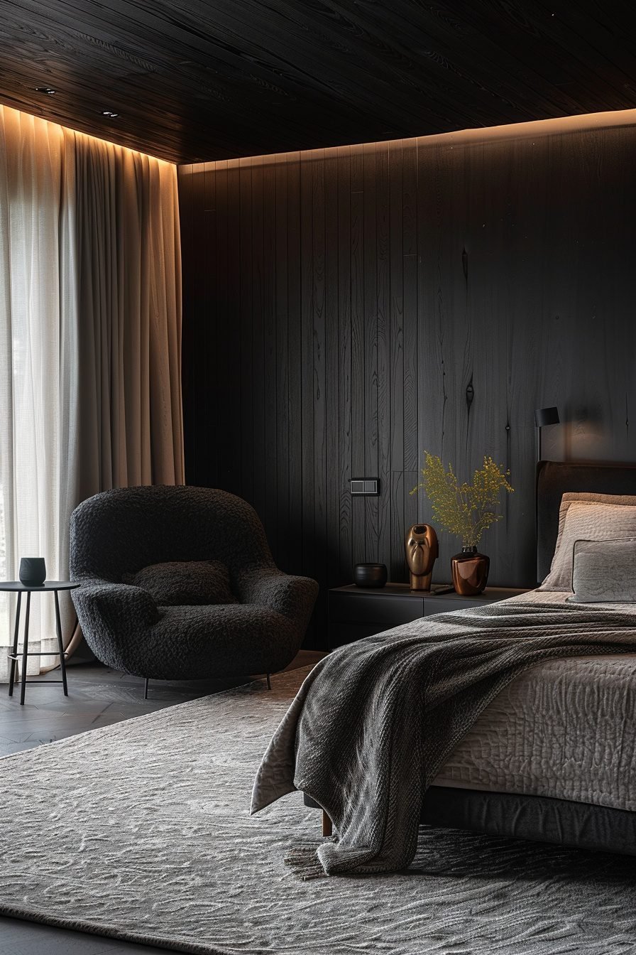 29 Dark Modern Bedroom Ideas For A Luxurious And Moody Atmosphere ...