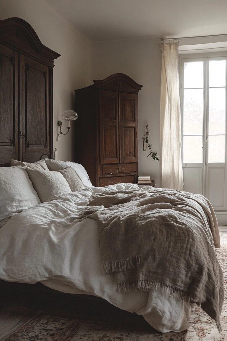 29 Modern Vintage Bedroom Ideas To Create A Beautiful Fusion Of Eras ...