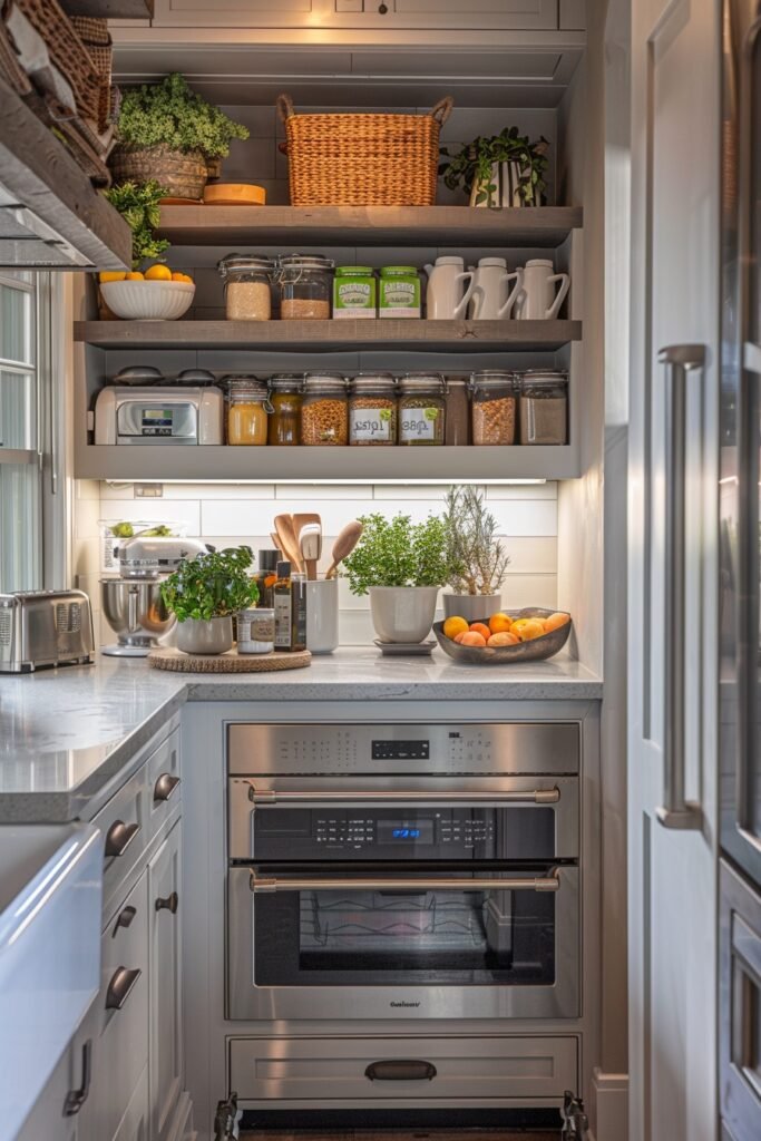 Small Kitchen Storage Hacks for Small Apartment Ideas