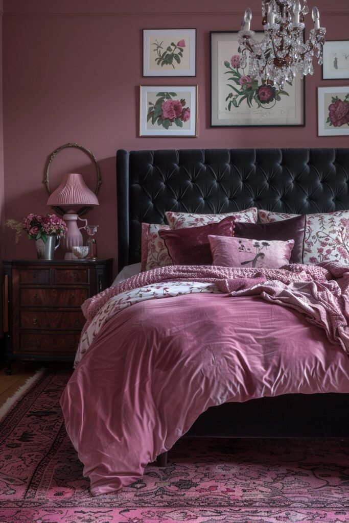 Sophisticated Pink and Black Balance