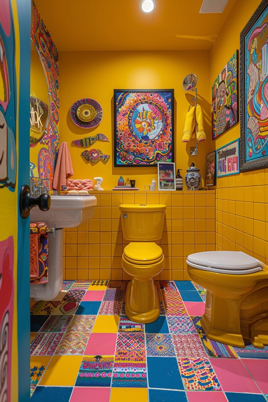 29 Yellow Bathroom Decor Ideas To Add Sunshine To Your Bathroom - Learn ...