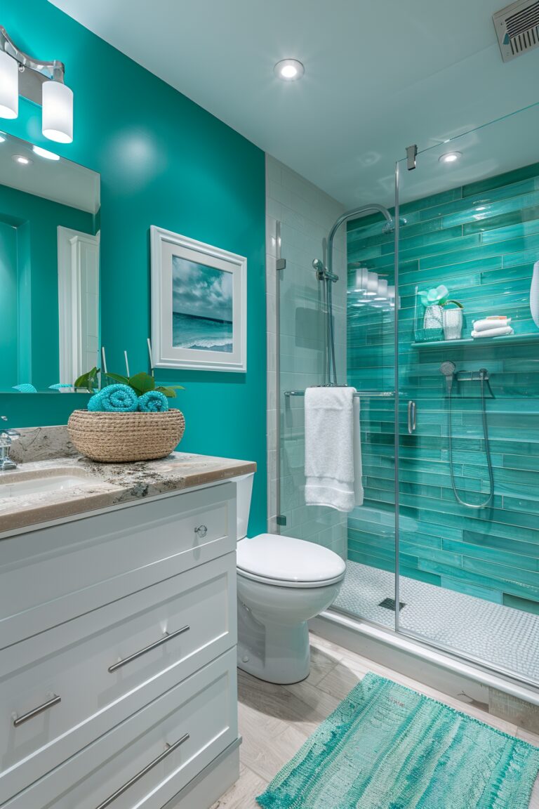 29 Green Bathroom Decor Ideas To Transform Your Space With Earthy ...