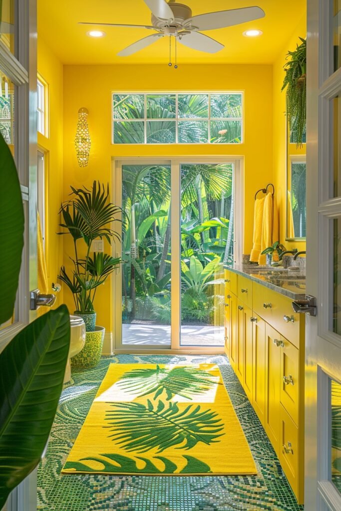 Tropical Yellow Flair