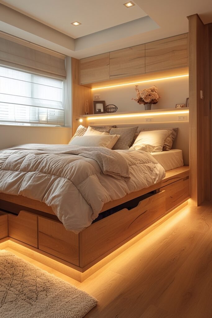 Under-Bed Storage Solutions for Small Apartment Ideas