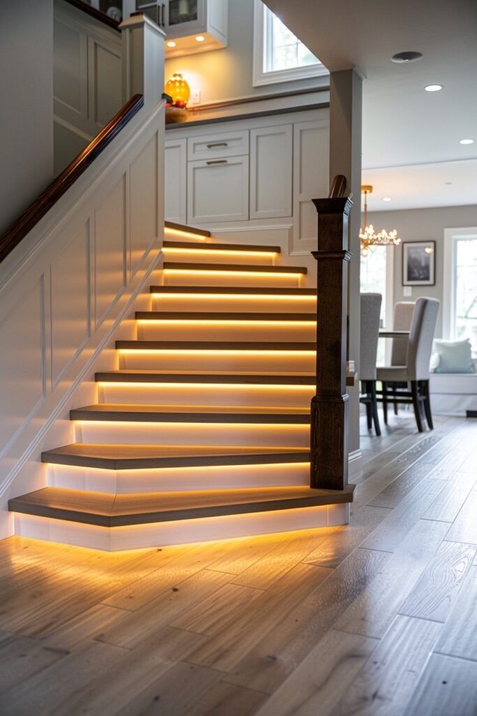 Under-Stair Lighting Features