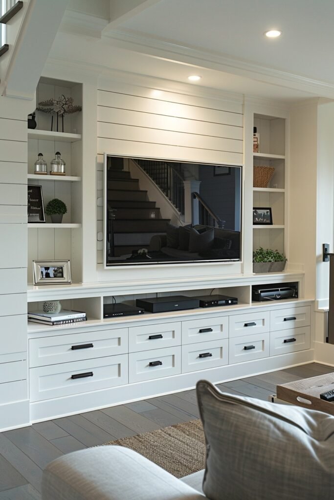 Under-Stair Media Center