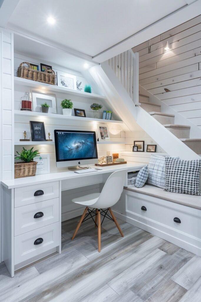 Under-Stair Office Nook