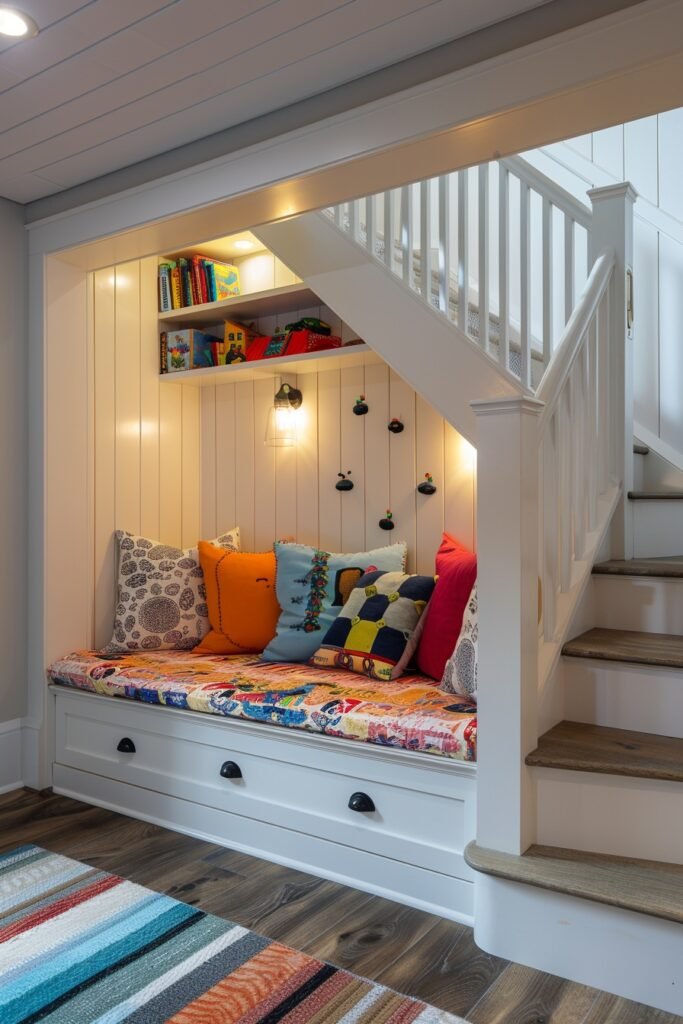 Under-Stair Play Area for Kids