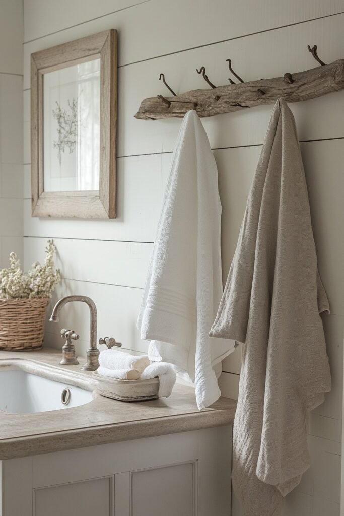 Farmhouse style bathroom towels sale