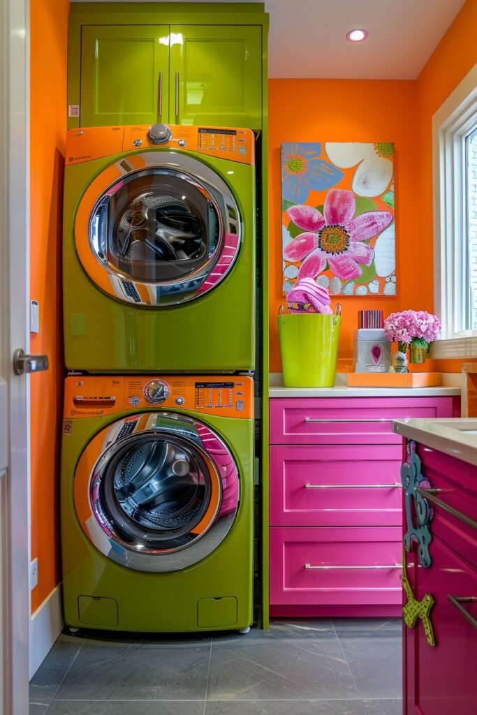 Vibrant Laundry Color Pop