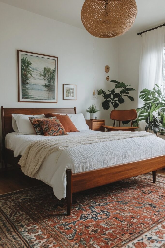 Vintage Meets Modern Bedroom