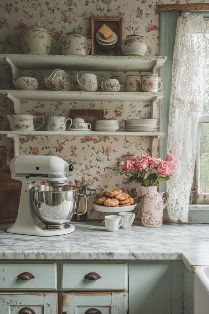 Vintage Rustic Baking Space