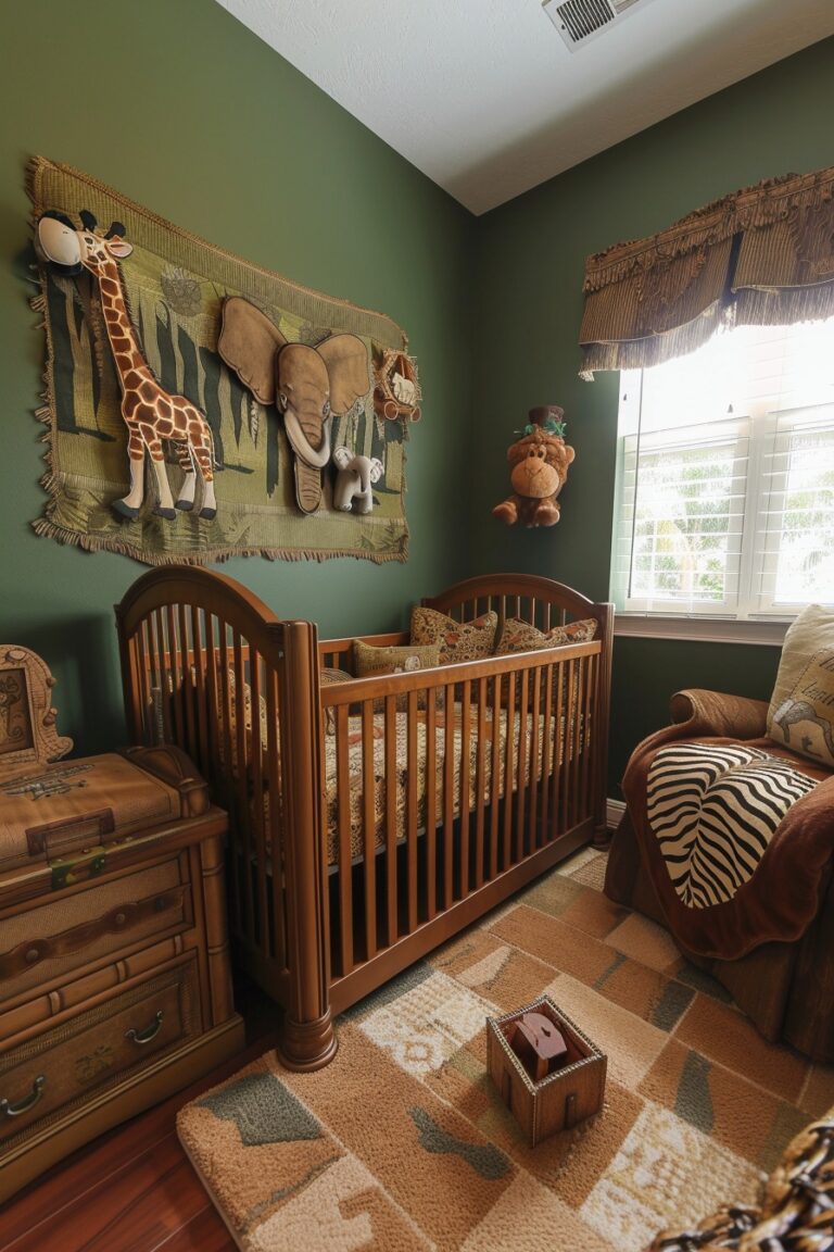 29 Nursery Room Ideas For A Boy Featuring Bold Colors And Creative ...