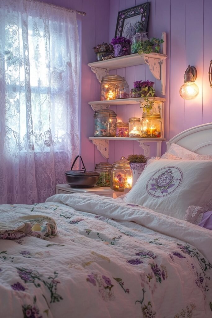 Witchy Cottage Bedroom