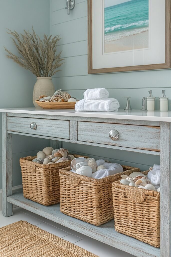 Woven Basket Storage