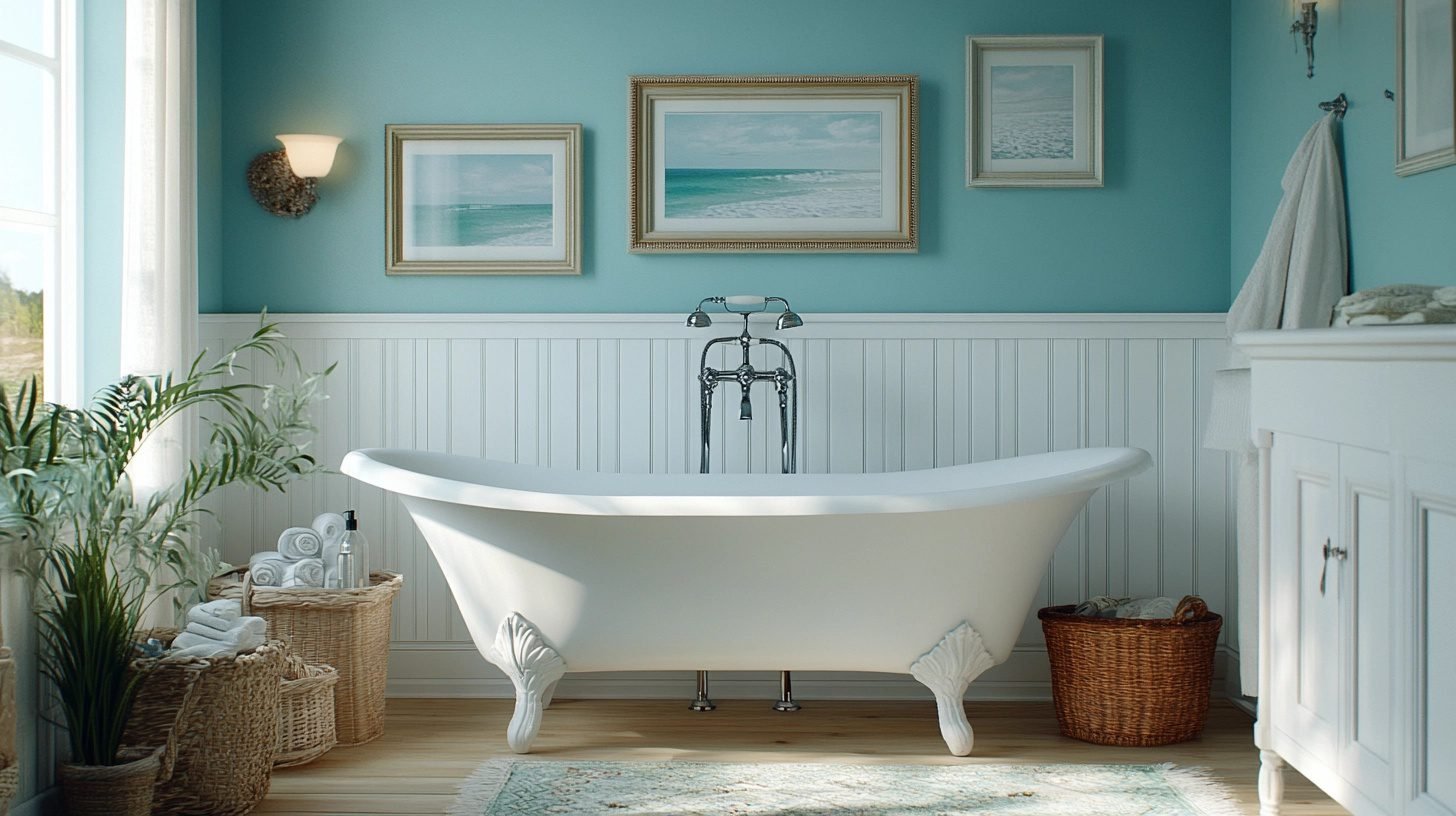 29 Coastal Farmhouse Bathroom Ideas To Transform Your Washroom Into A