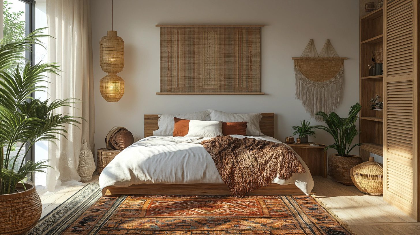 29 Scandi Boho Bedroom Ideas To Create A Dreamy Sleep Haven - Learn California