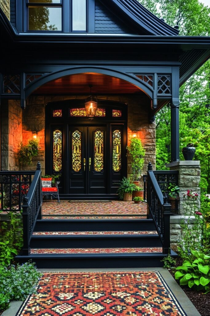 Art Deco Front Porches