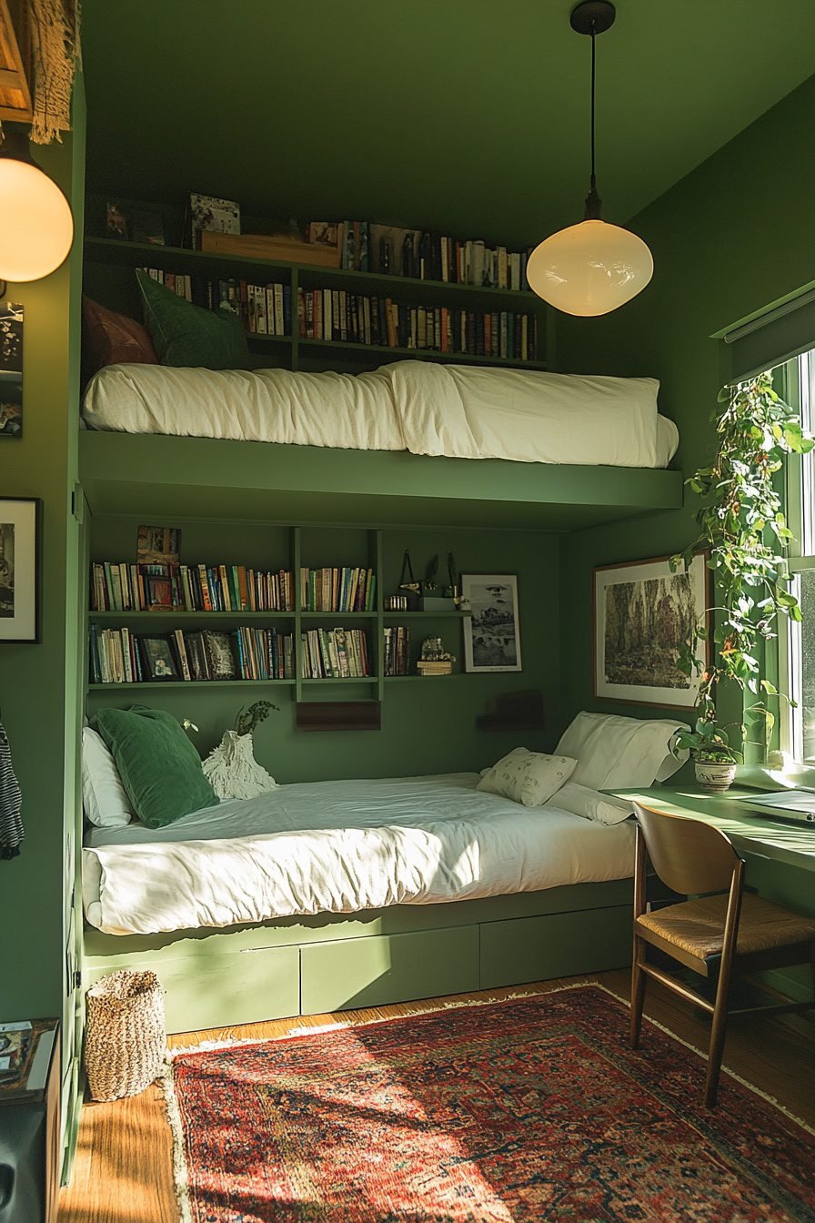 29 Cozy Bedroom Green Ideas To Elevate Your Interior With Natural Tones - Learn California