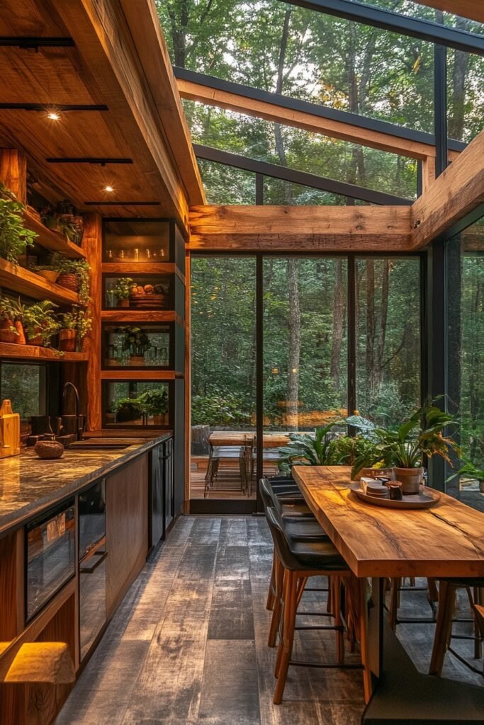 Biophilic Modern Cabin