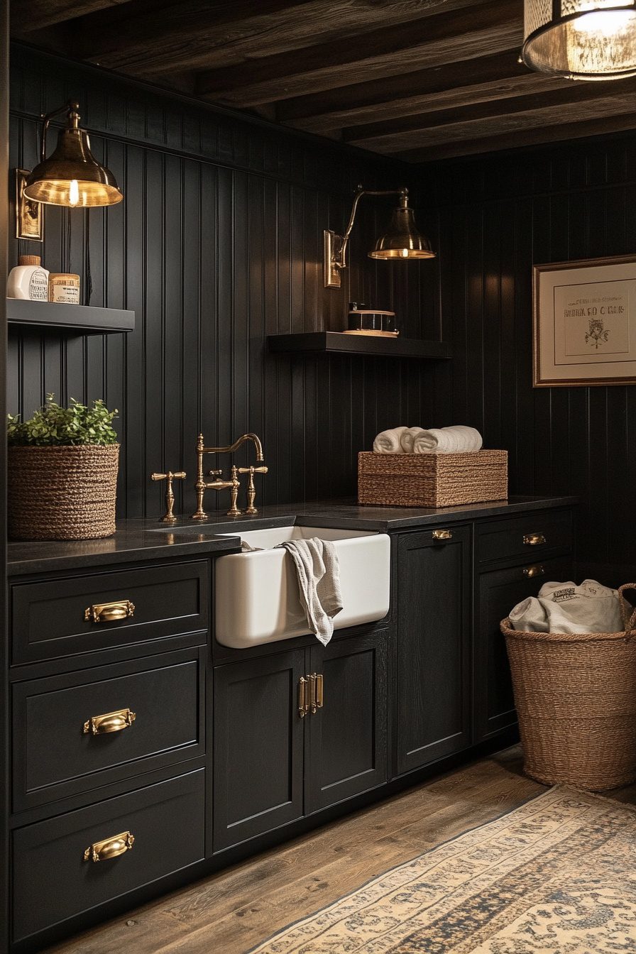 Western Gothic Laundry Room | Learn California