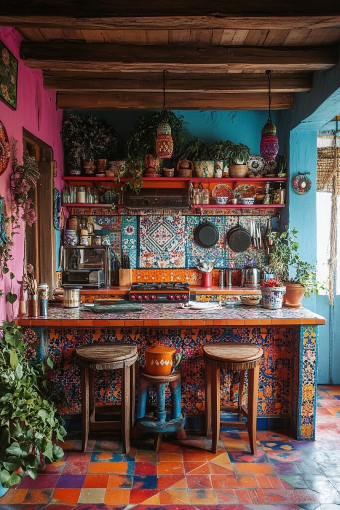 Boho Beachside Kitchen