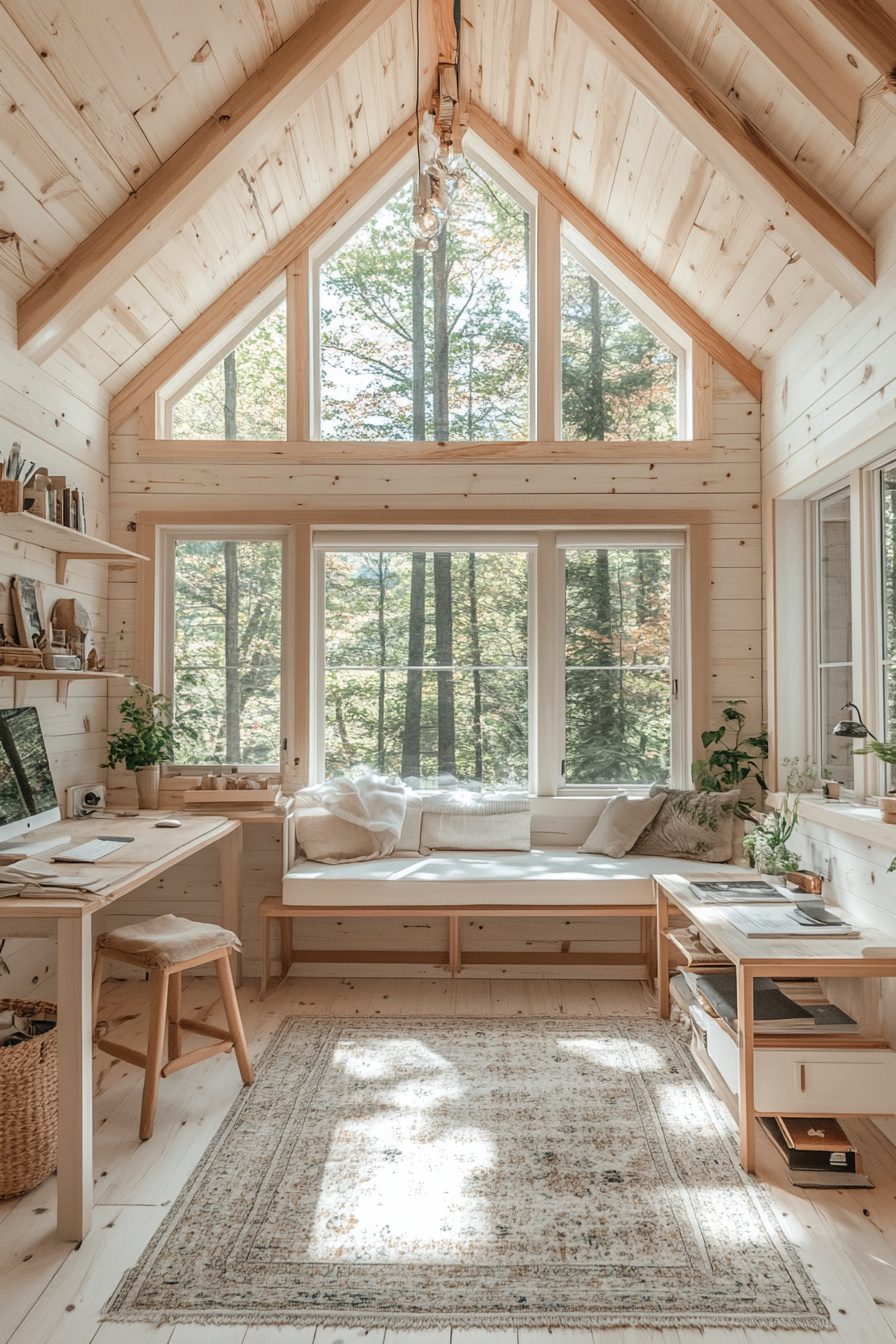 29 Small Cabin Interior Modern Ideas To Bring Contemporary Charm To ...