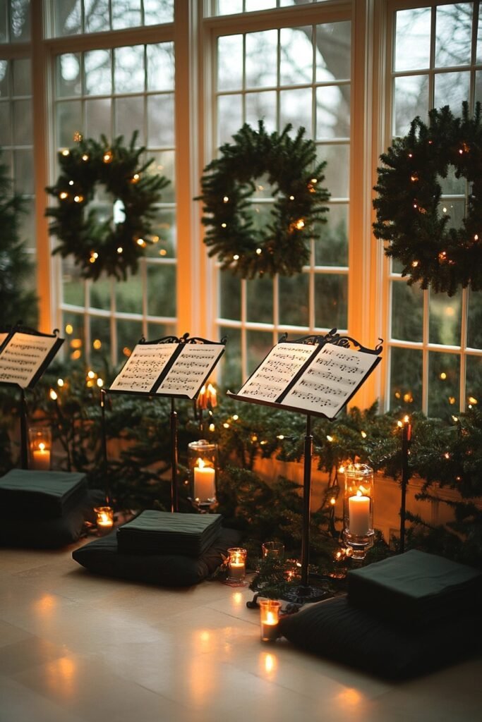 Carolers' Christmas Conservatory