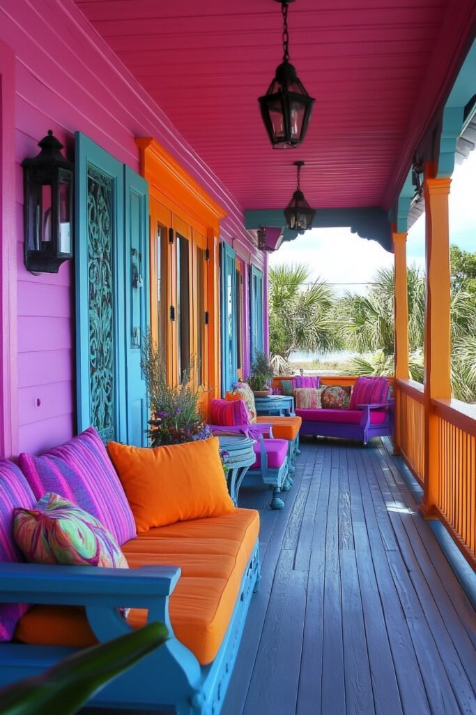 Colorful Porch Designs