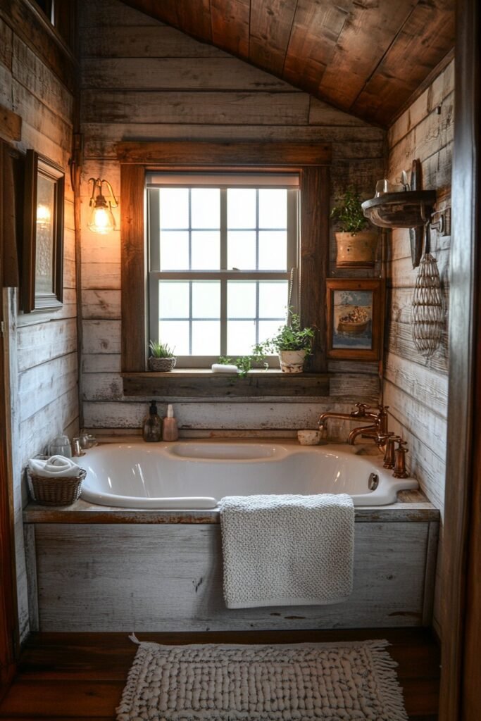 Compact Cabin Corner Bath