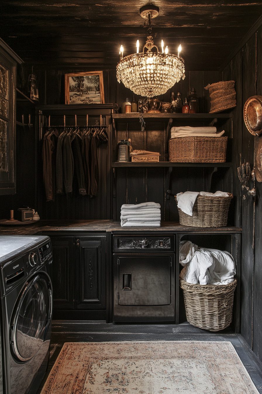 Western Gothic Laundry Room | Learn California