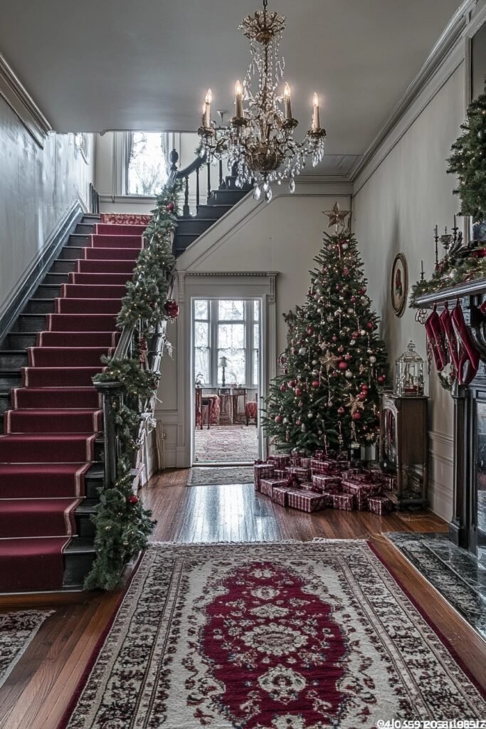 Elegant Victorian Entrance