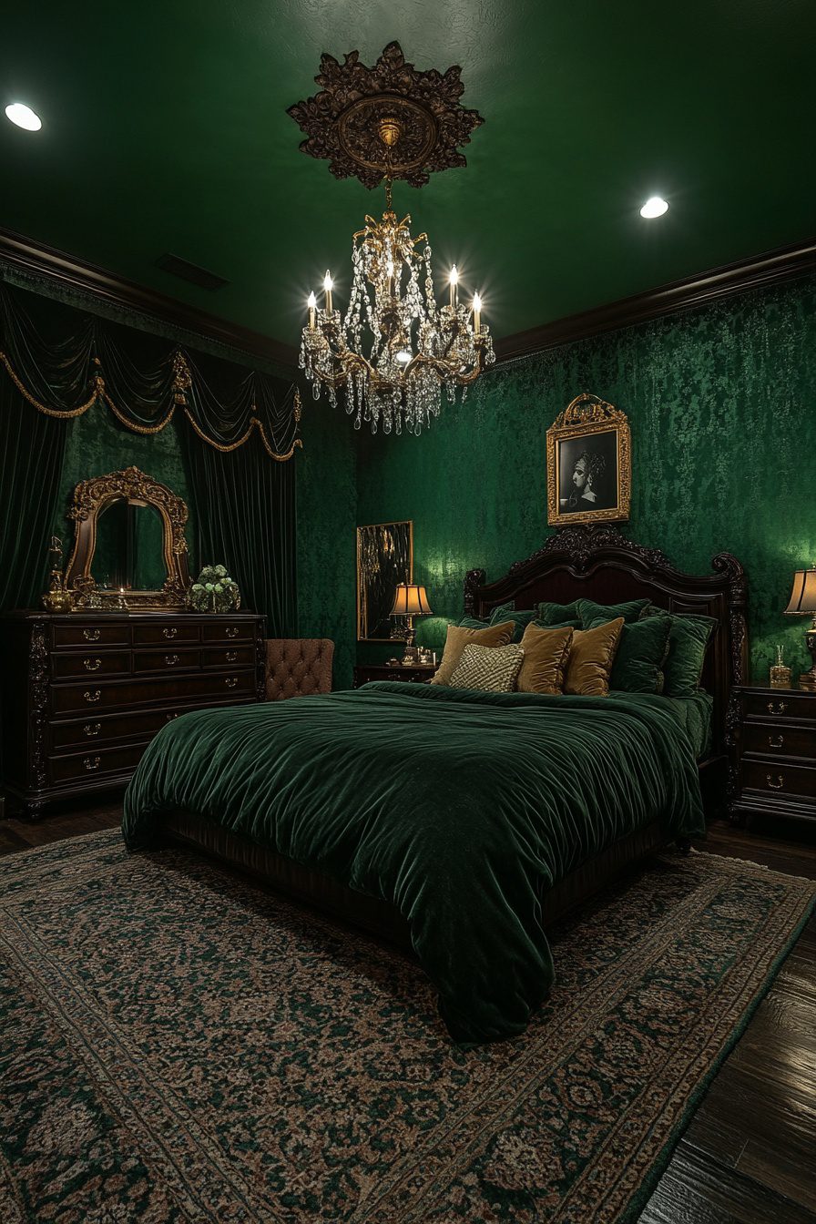 29 Cozy Bedroom Green Ideas To Elevate Your Interior With Natural Tones ...