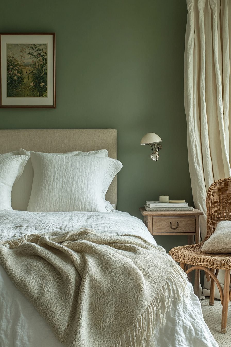 29 Cozy Bedroom Green Ideas To Elevate Your Interior With Natural Tones ...
