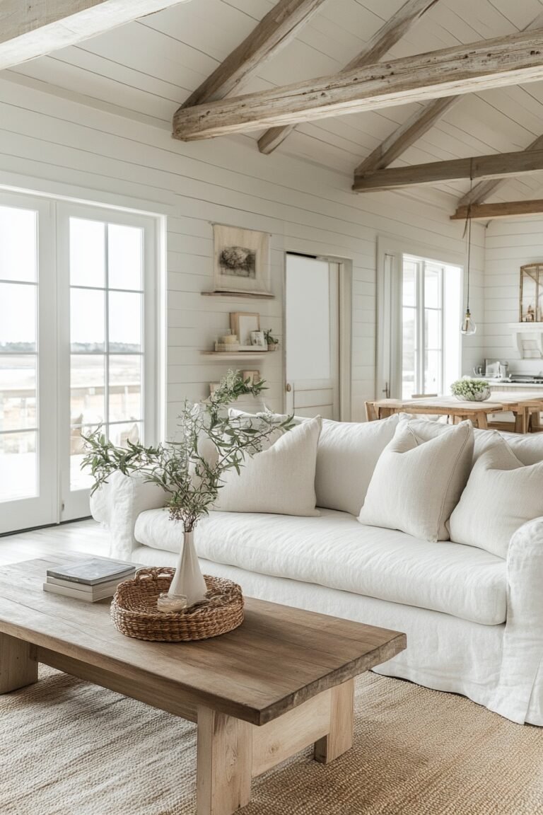 29 Modern Farmhouse Living Room Ideas To Bring Country Charm To Modern ...