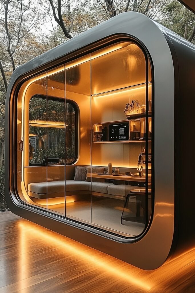 Futuristic Micro Cabin