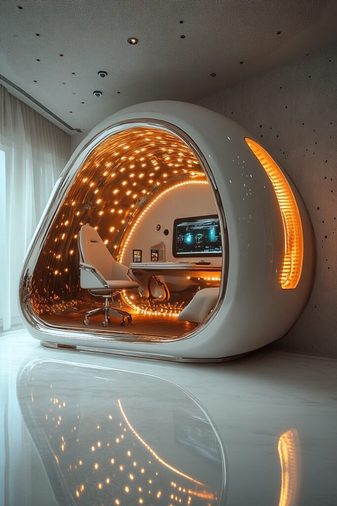 Futuristic Office Pod