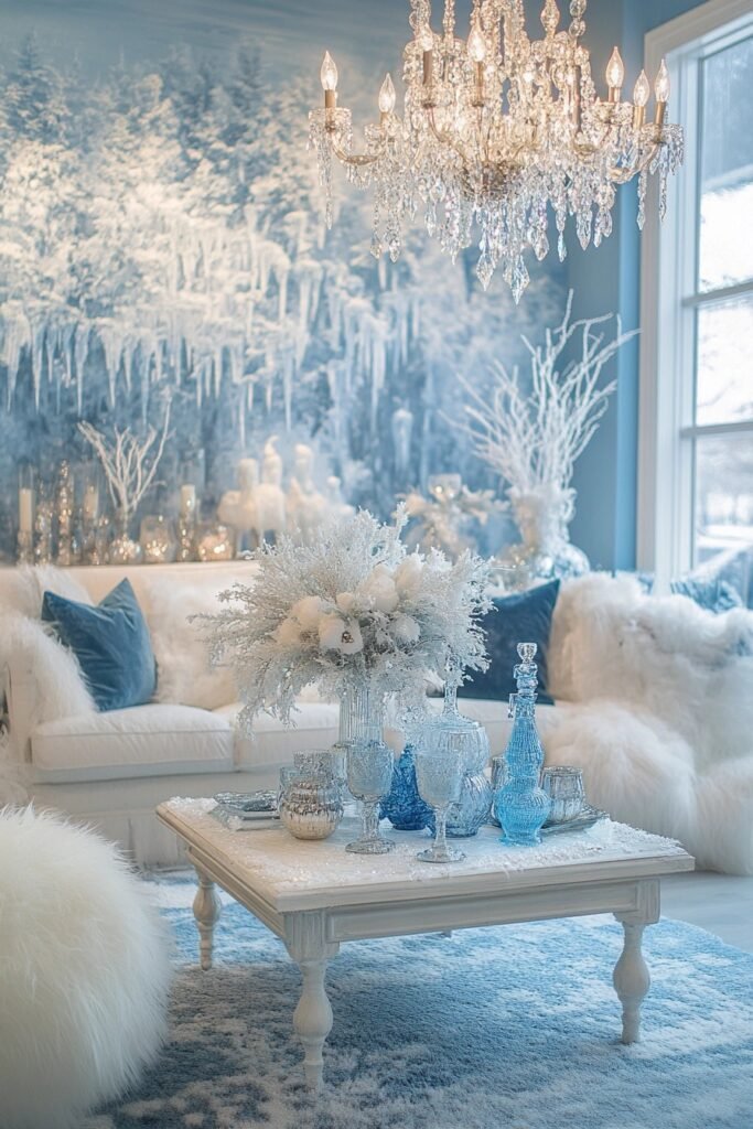 Icy Blue Wonderland